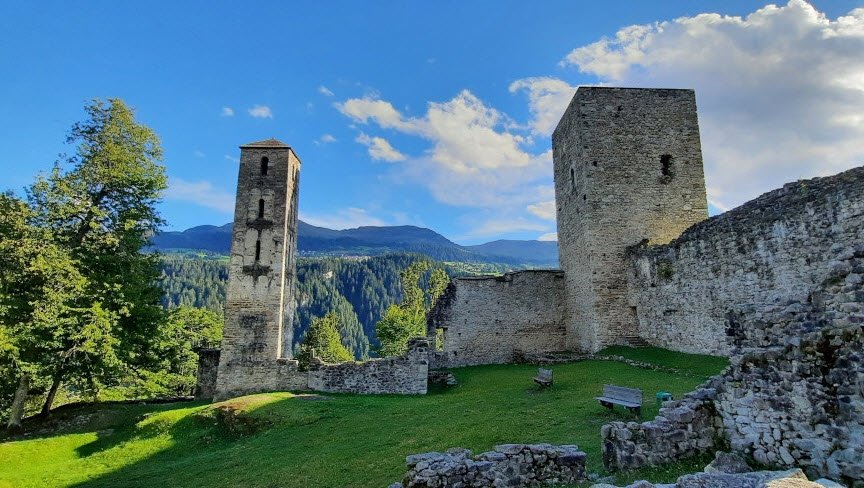 Burg Kropfenstein, Breil/Brigels, Switzerland, Switzerland